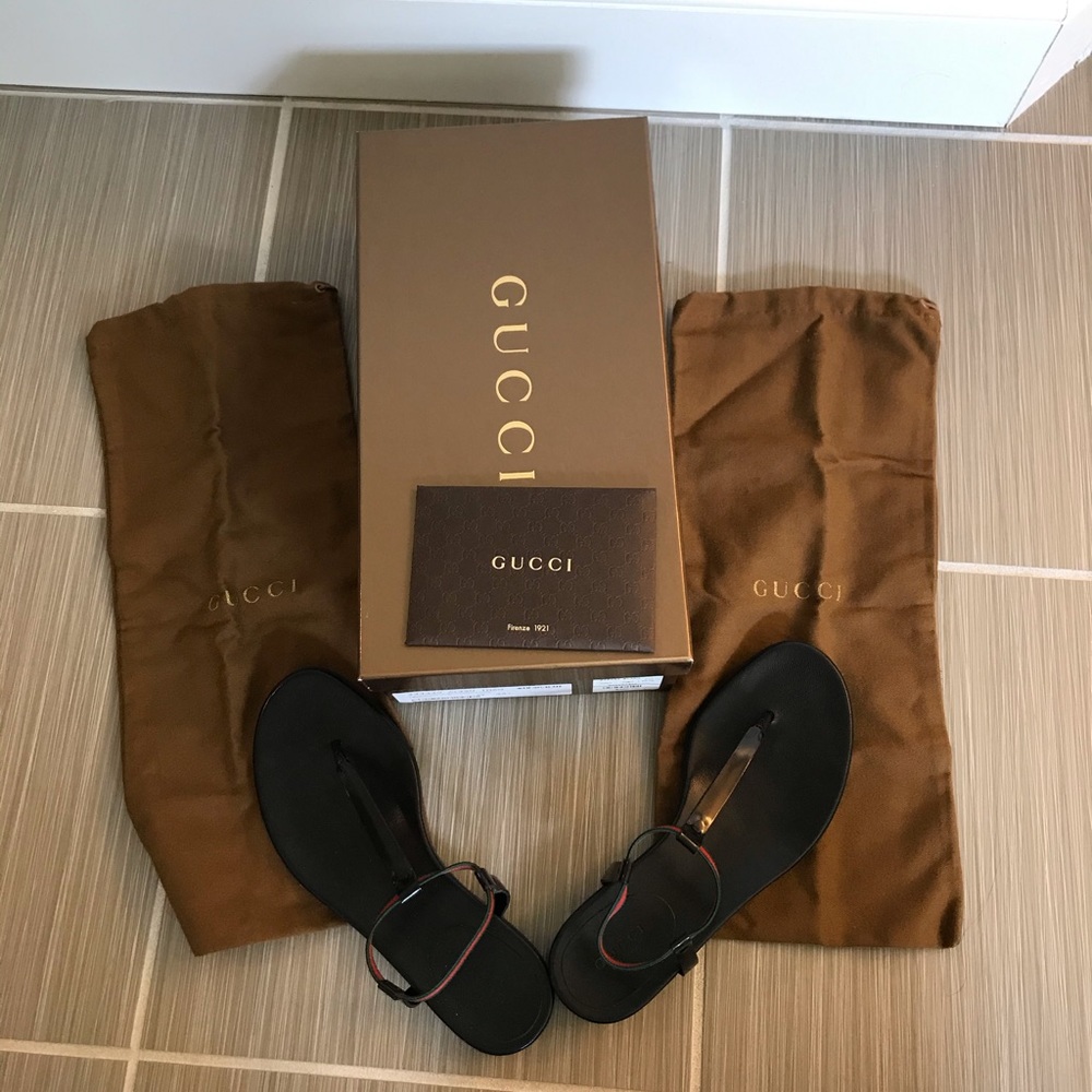 Authentic Gucci Sandals (Wimbledon Sport)